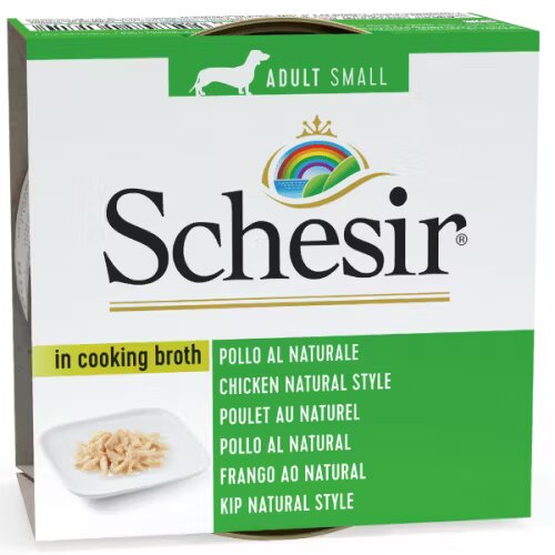 Schesir Hrana umeda caini Dog Adult Small Chicken 85 g