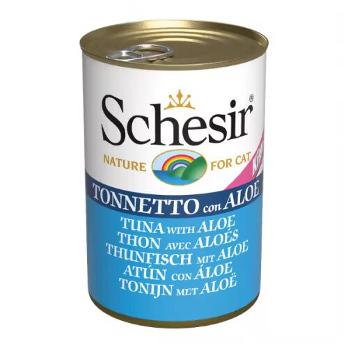 Schesir Hrana umeda pisici Kitten Tuna with Aloe 140 g