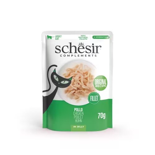 Schesir Hrana umeda pisici Pui in Jeleu 70 g