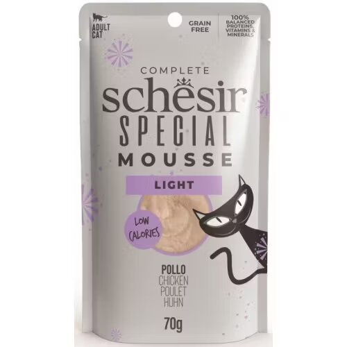 Schesir Hrana umeda pisici Special Light Cat Pui 70 g