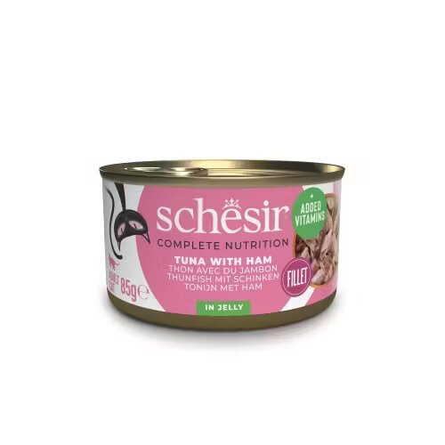 Schesir Hrana umeda pisici Ton si Sunca in Jeleu 85 g