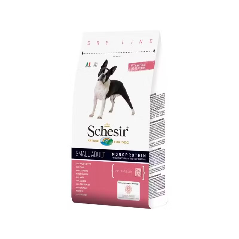 Schesir Hrana uscata caini Dog Dry Small Monoprotein Sunca 800 g