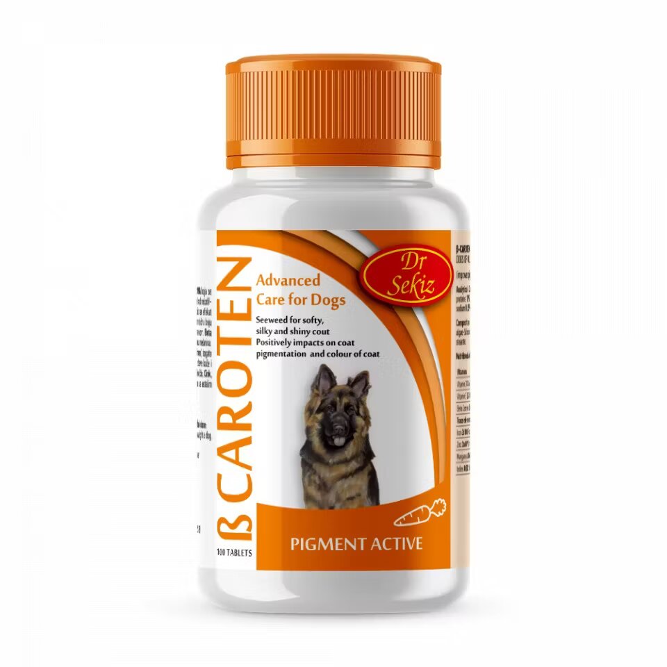 Semaco Supliment alimentar Caini b-Caroten & Seaweed 100 tablete/ 80 g