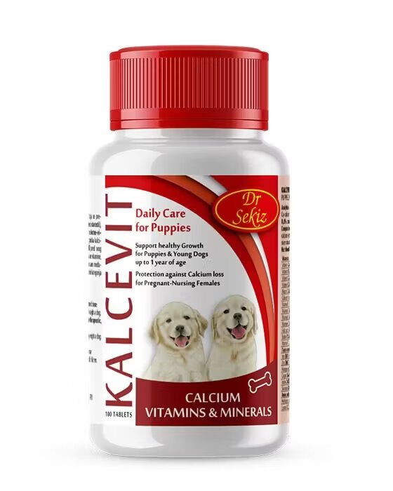 Semaco Supliment alimentar Caini Kalcevit 500 tablete/ 600 g