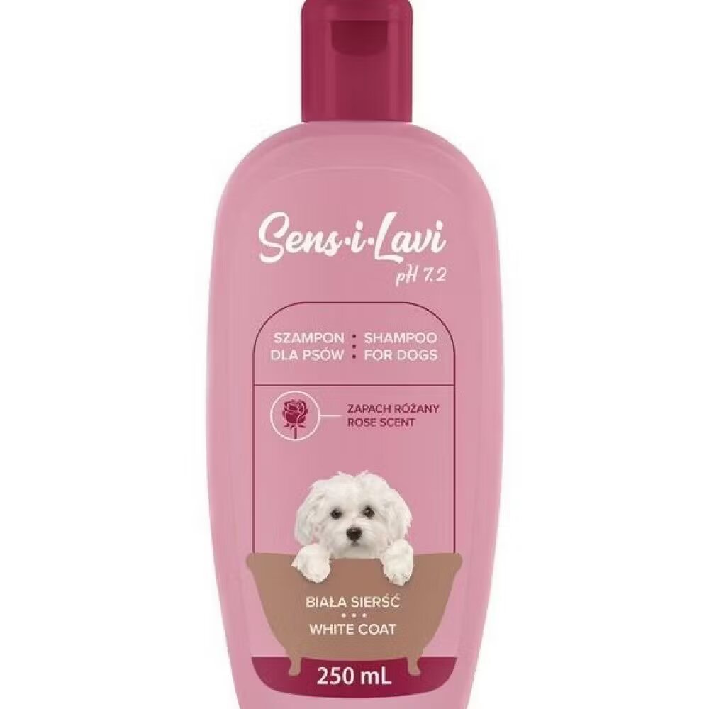 Sens I Lavi Sampon pentru caini cu blana alba Sens-I-Lavi 250 ml