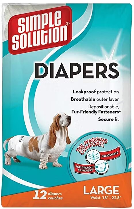 Simple Solution Scutece Pampers L 12 buc