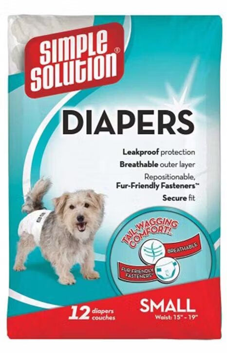 Simple Solution Scutece Pampers S 12 buc