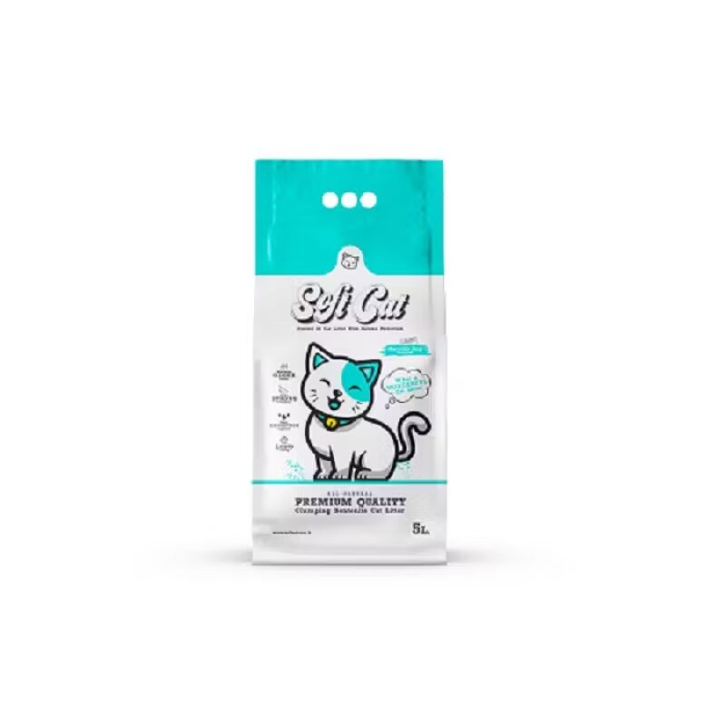 SoftCat Asternut Pisica 5L cu aroma de Sapun de Marsilia
