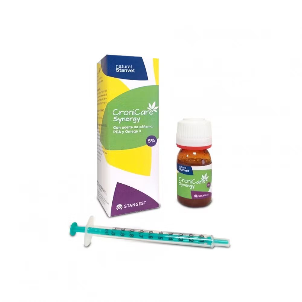 Stangest Cronicare Synergy 5% nutracetic pe baza de ulei de canepa 10 ml