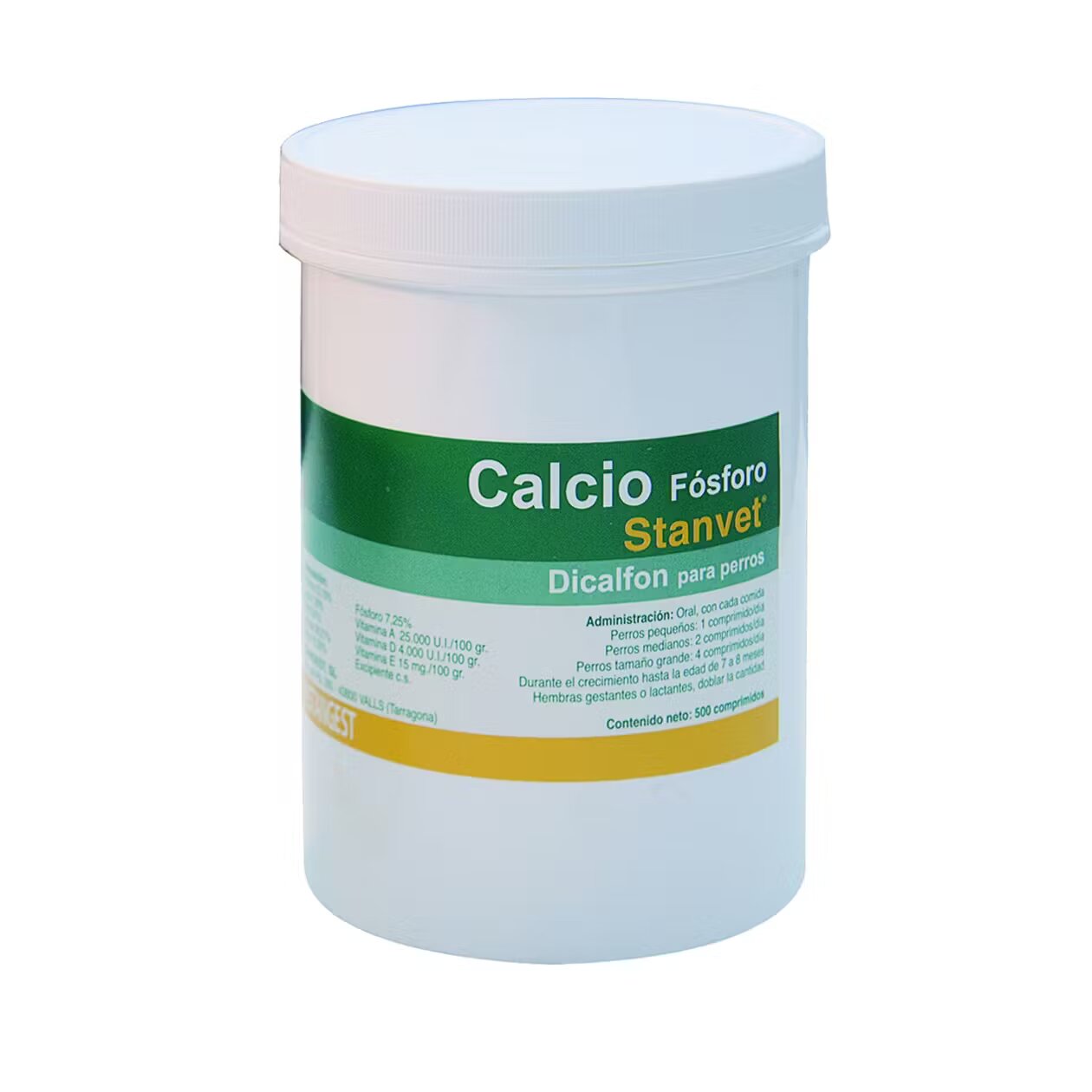 Stanvet Calcio Fosforo Caini si Pisici 500 tablete