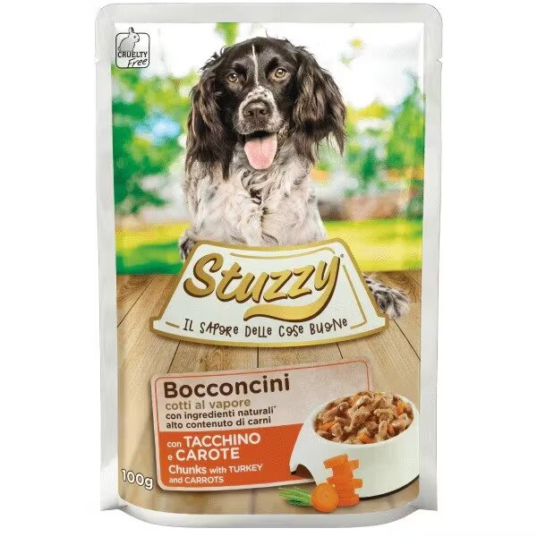 Stuzzy cu Morcovi si Curcan 100 g