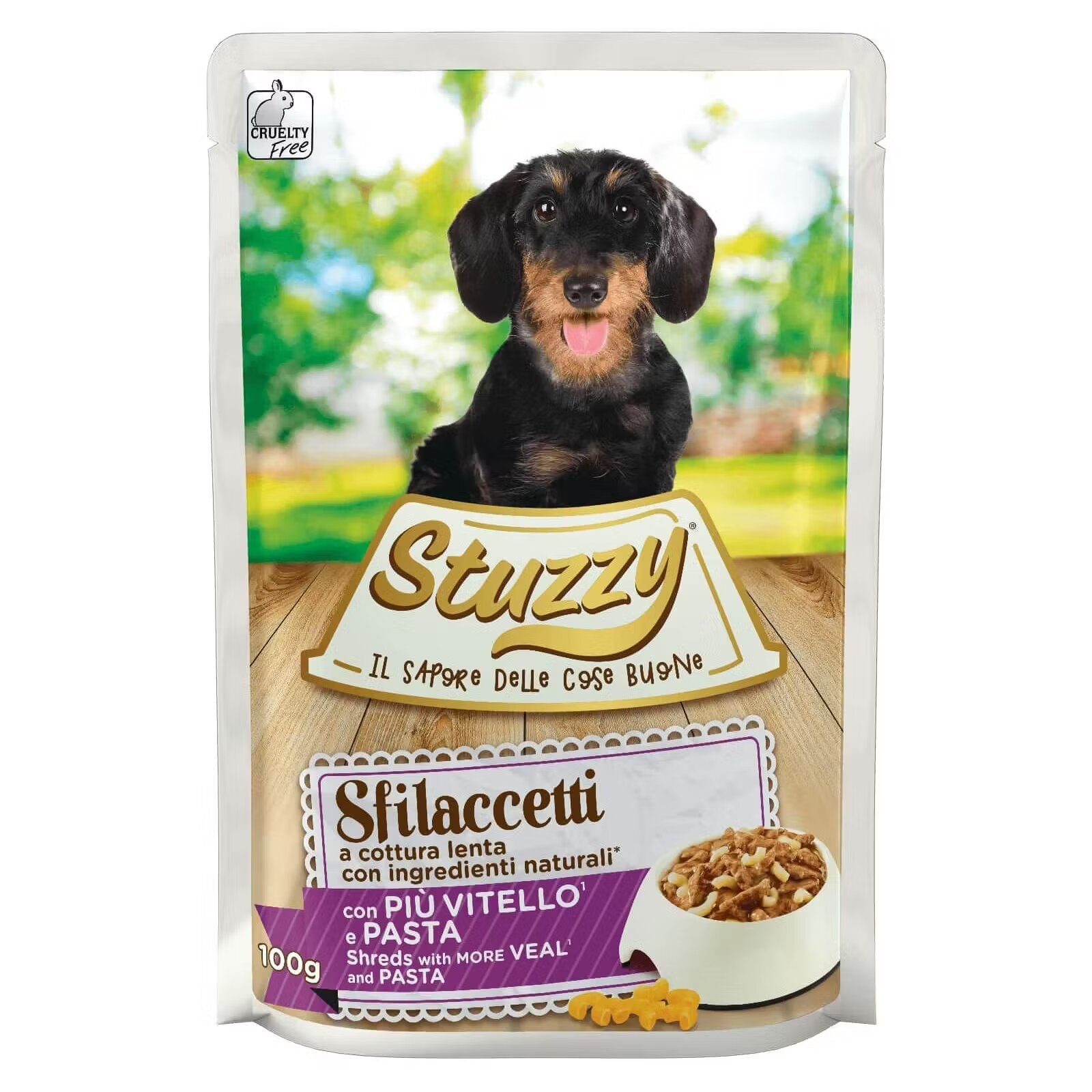 Stuzzy Speciality Dog Vitel si Paste 100 g