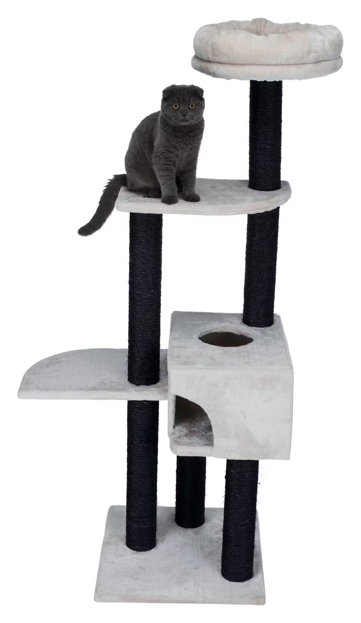 Trixie Ansamblu Nita 147 cm 45x45 Negru/Gri Deschis 44644