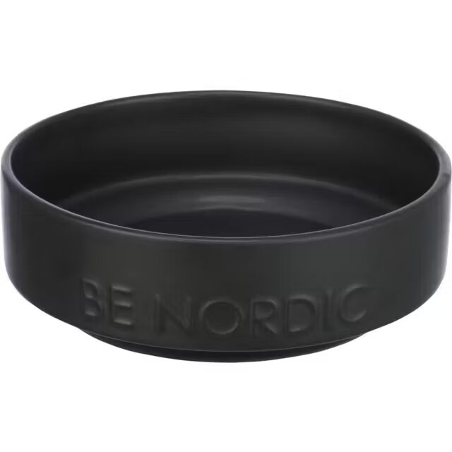 Trixie Bol Ceramic Be Nordic 0.5 l/ ø 16 cm Negru
