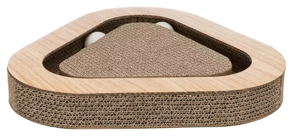 Trixie Carton de Zgariat 36x35x36/36 cm cu 2 Mingi 48009