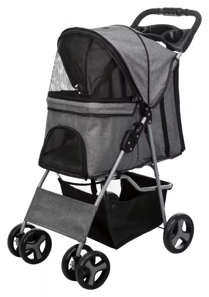 Trixie Carucior Buggy 47x100x80 cm pana la 15 kg 4 Roti 28959