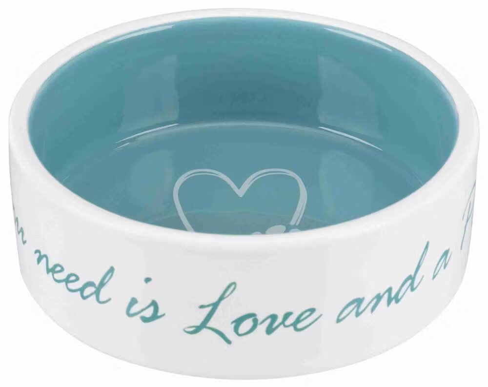 Trixie Castron ceramic Pet's Home 0.8 l/ 16 cm crem/verde 25051