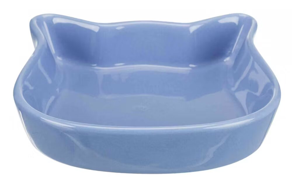 Trixie Castron ceramica cap de pisica 250 ml/12 cm 4 nuante 24497