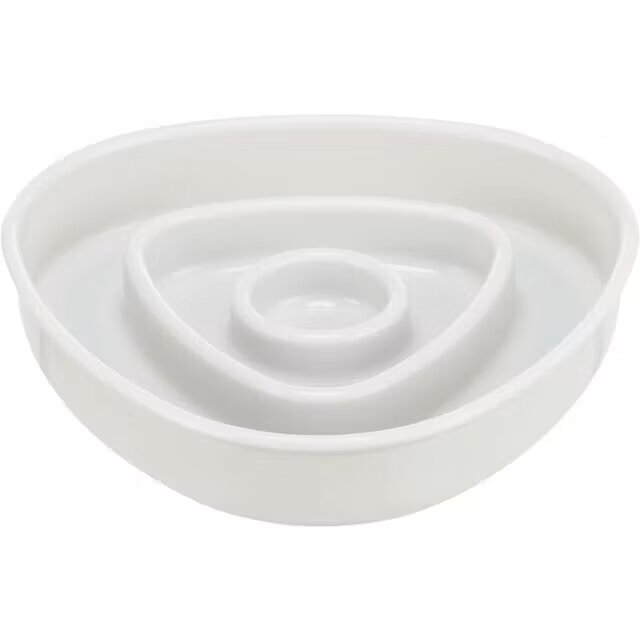Trixie castron plastic pentru hranire lenta 0.35 L/ 15x15 cm