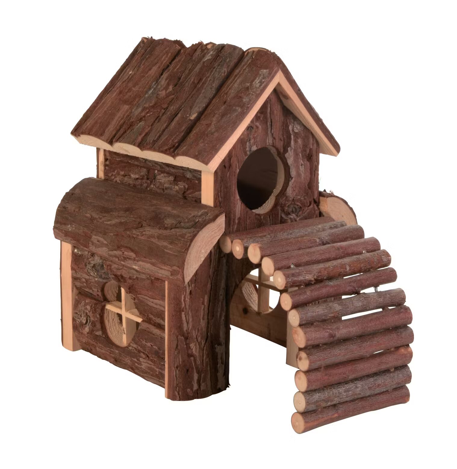 Trixie Casuta Din Lemn Natural 2 Etaje 12x20x20 cm 6203