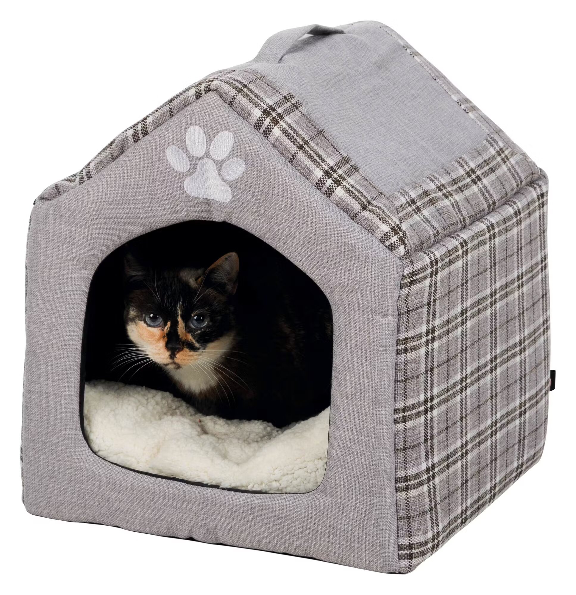 Trixie Casuta Iglu Silas 40x45x40 cm Gri/Crem 36352