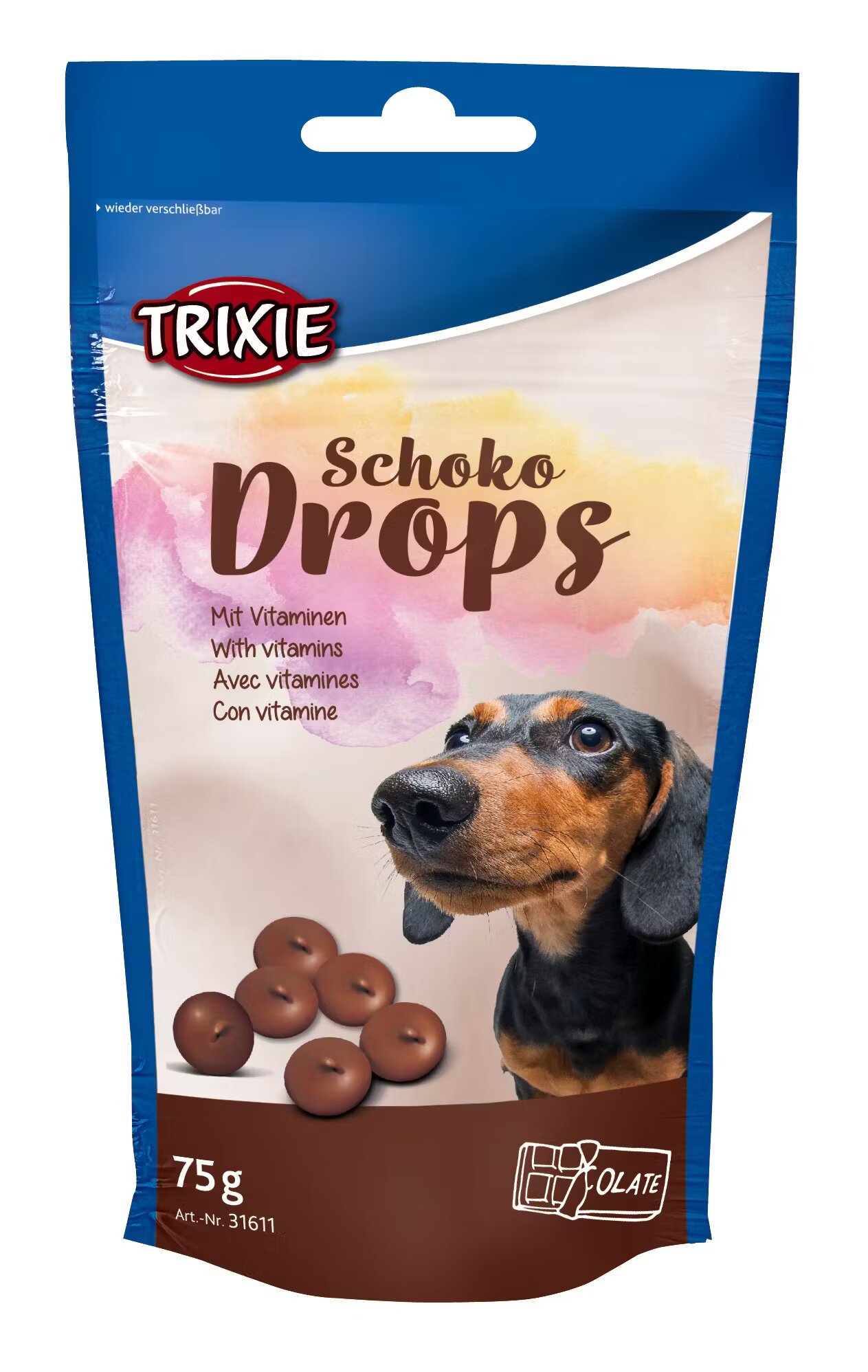Trixie Drops Caini Ciocolata 75 g 31611