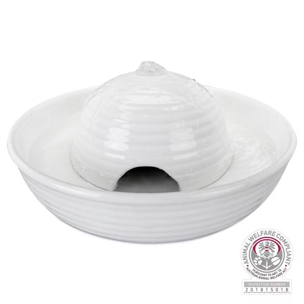 Trixie Fantana Adapator Automat Vital Flow Ceramica 0.8 L Alb 24468