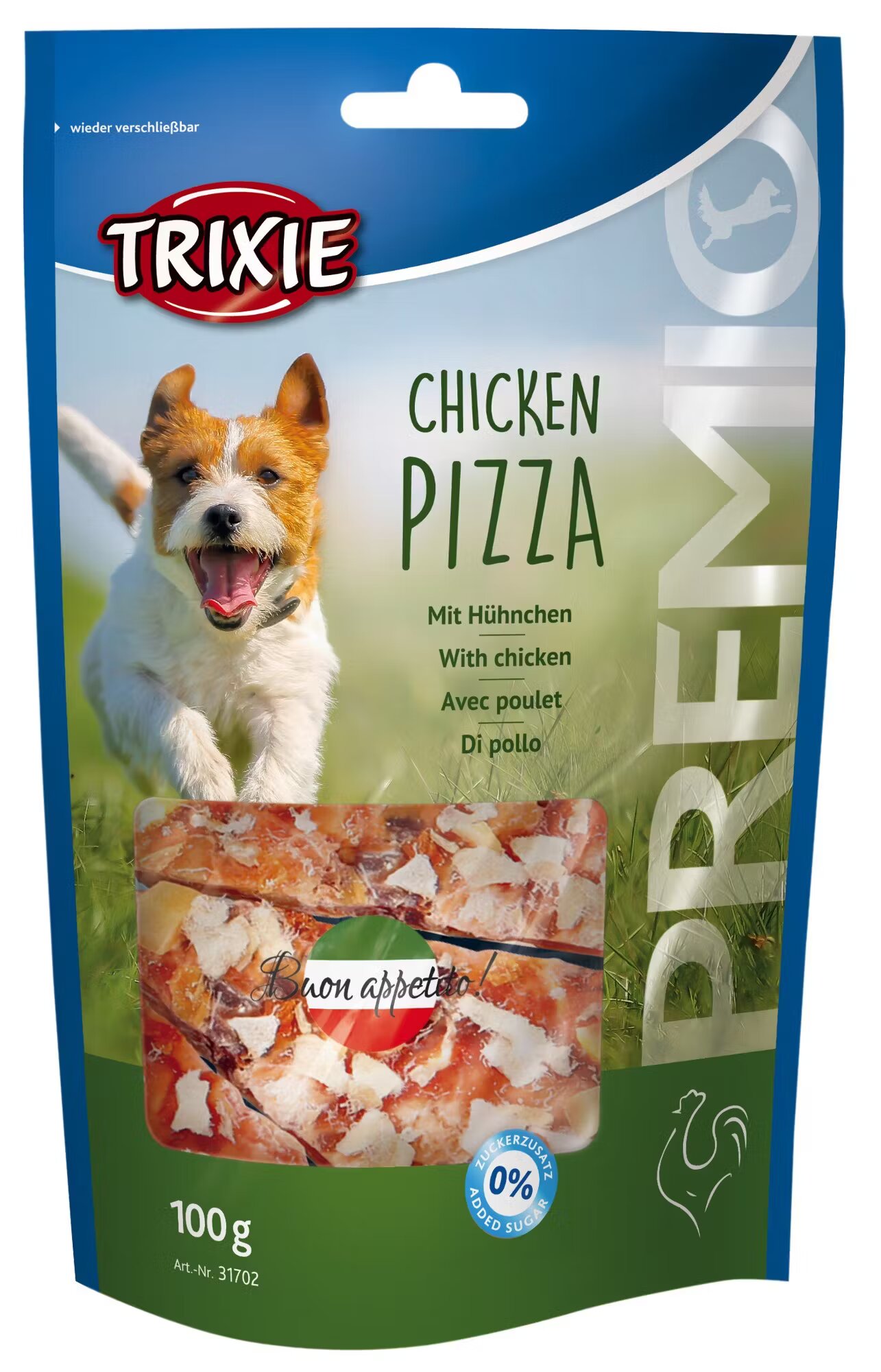 Trixie Felii Pizza cu Pui 100 g 31702