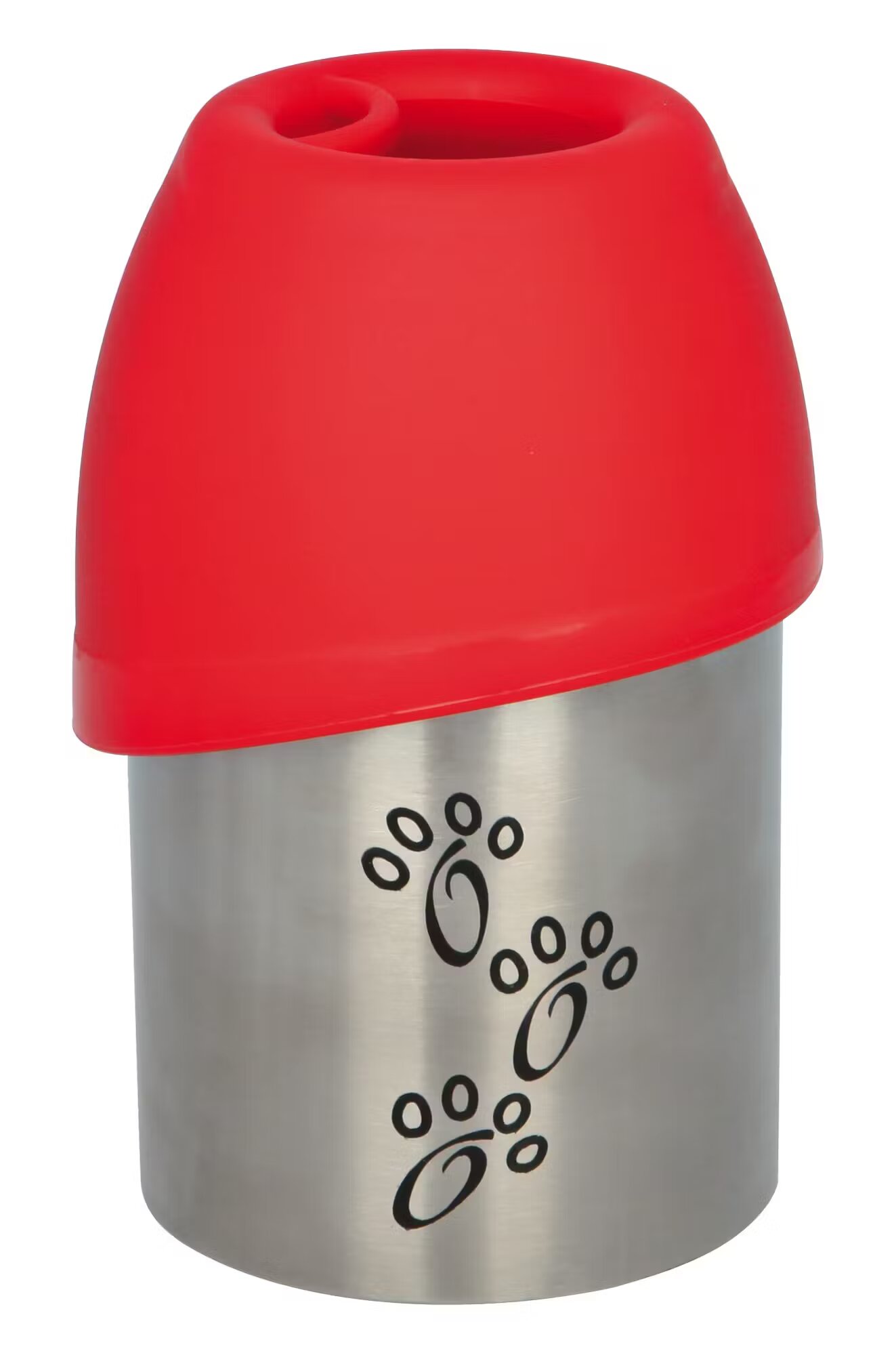 Trixie Flacon Otel Inoxidabil 300 ml cu Castron Din Plastic 24605