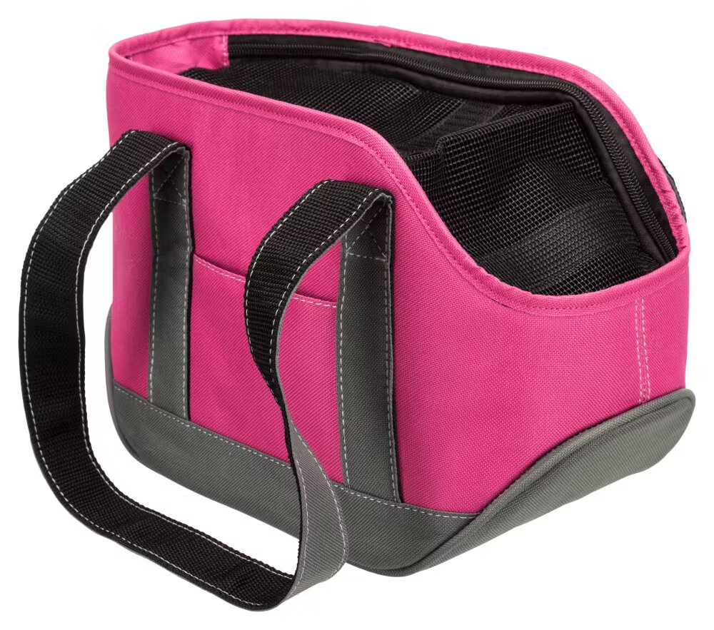 Trixie Geanta Alea 16x20x30 cm pana la 5 kg Roz/ Gri 28857