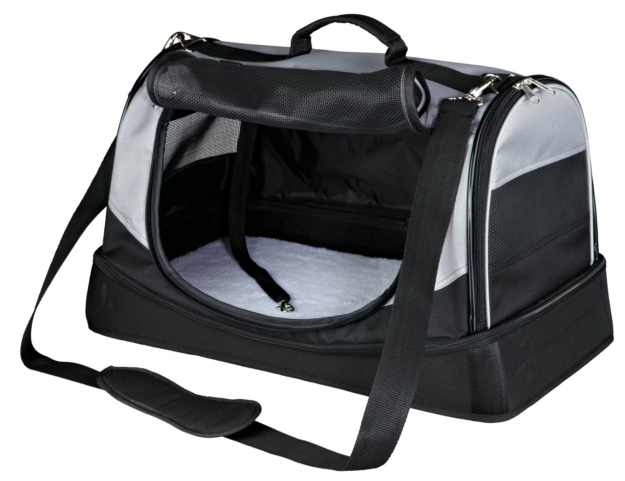 Trixie Geanta Holly 30x30x50 cm Negru/Gri <15 kg 28940