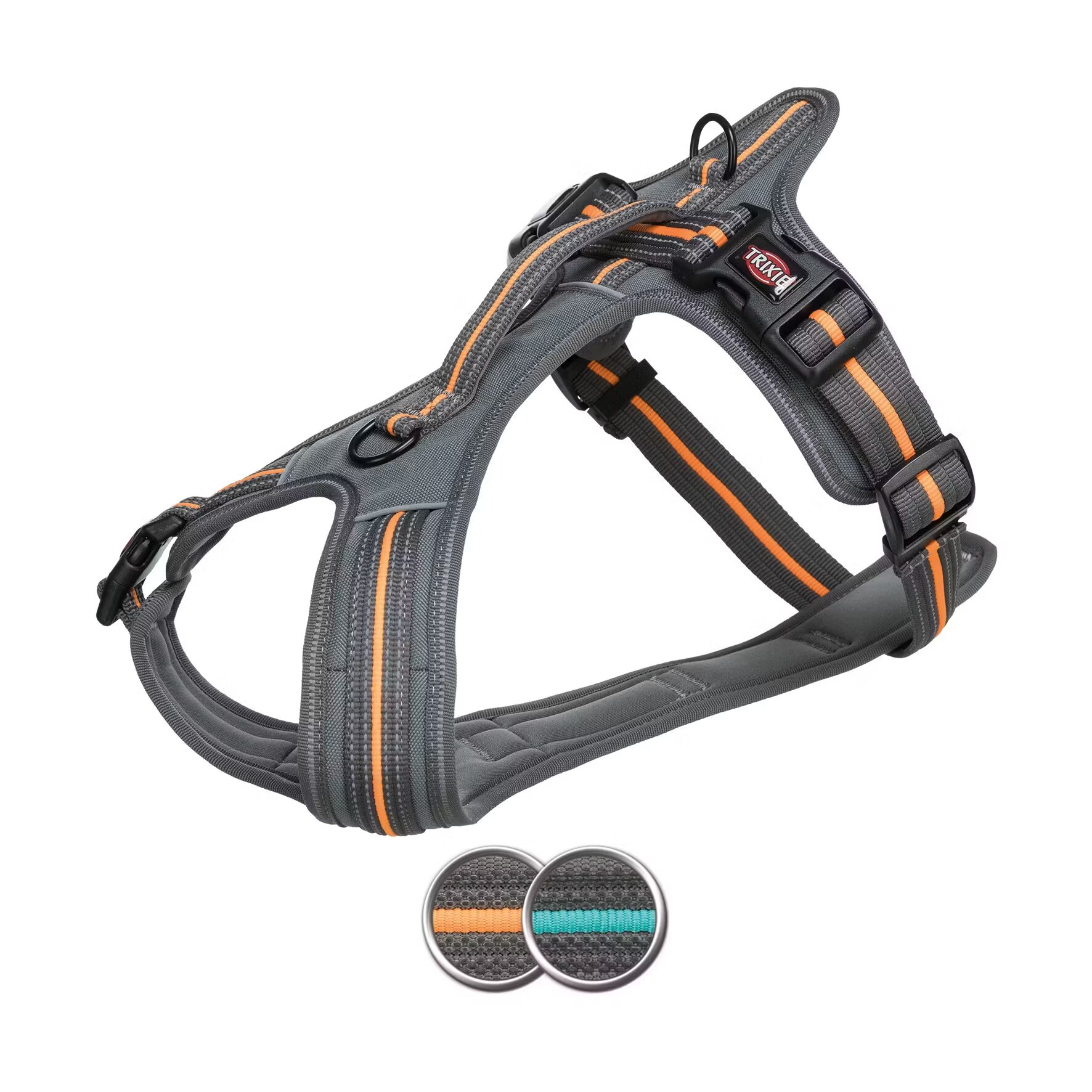 Trixie Ham Fusion Touring Gri/Portocaliu 51-66 cm/20 mm 207531