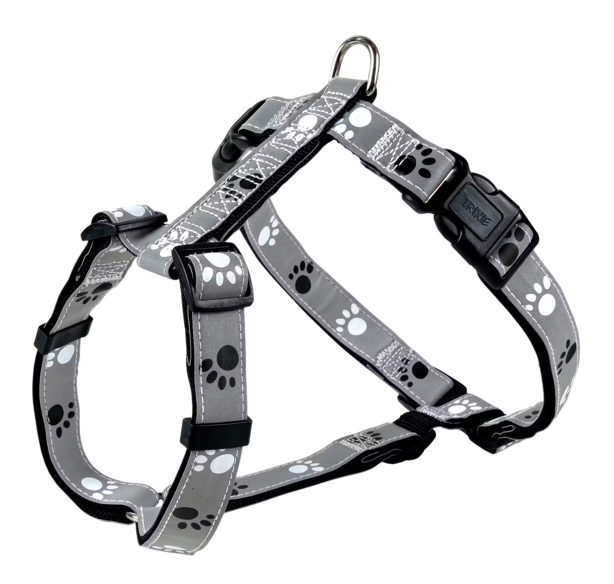 Trixie Ham Silver Reflex XS-S 30-40 cm/15 mm Negru/Gri 12231