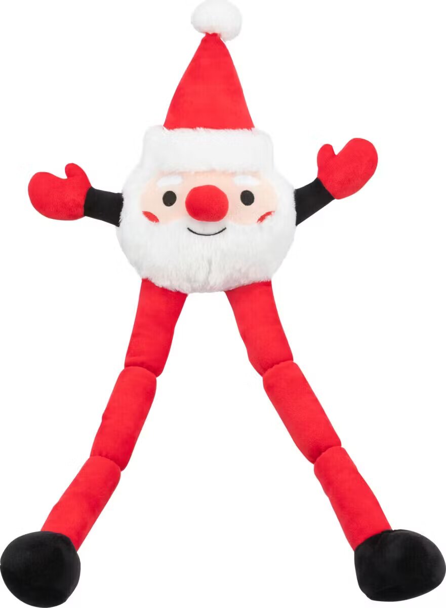 Trixie jucarie caini X-Mas Mos Craciun plus cu sunet 92594 54 cm