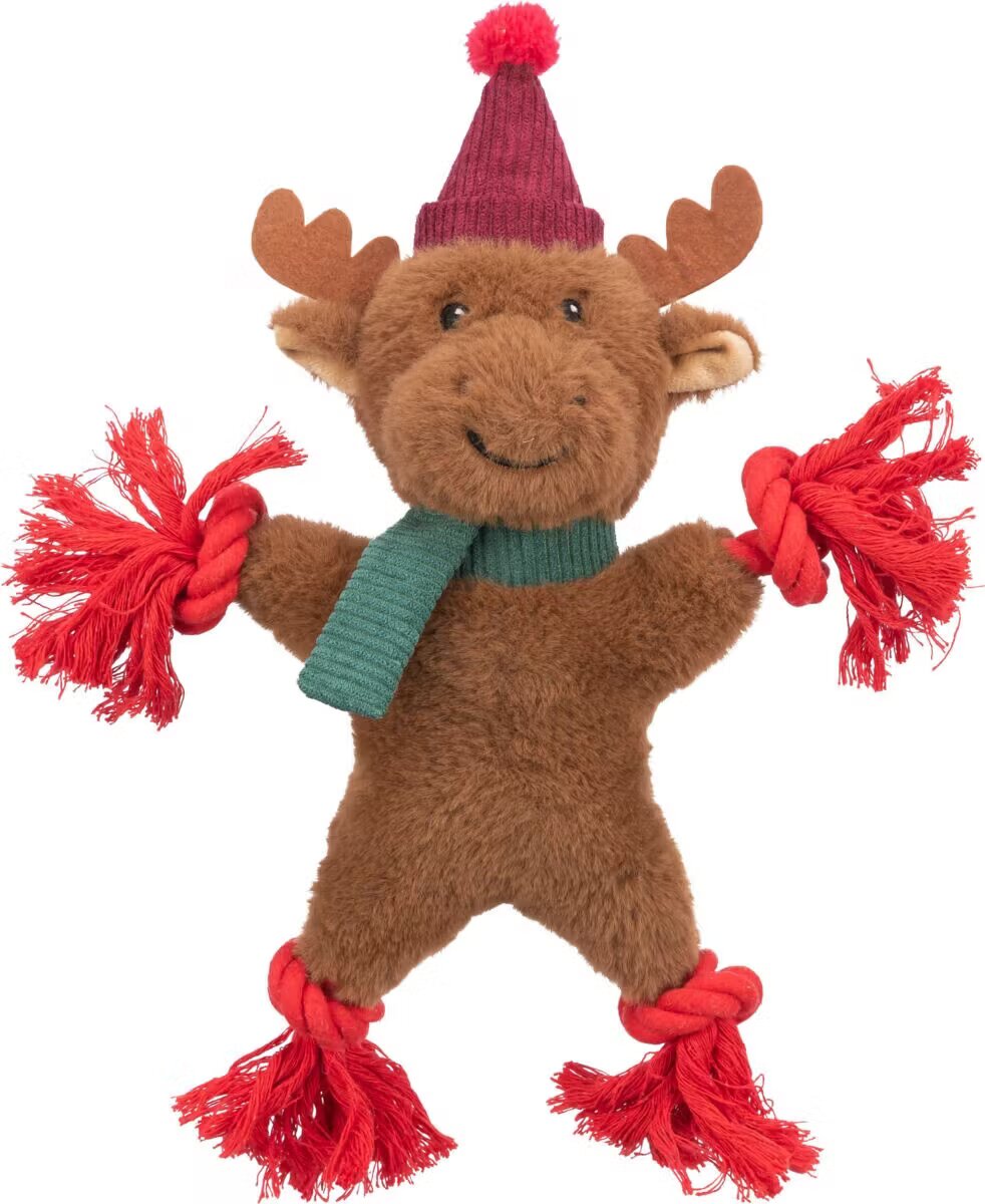 Trixie jucarie caini X-Mas ren fosnitoare 92592 32 cm