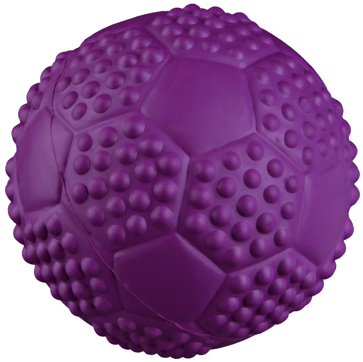 Trixie Jucarie Minge Cauciuc Natural 7 cm cu Sunet 34845