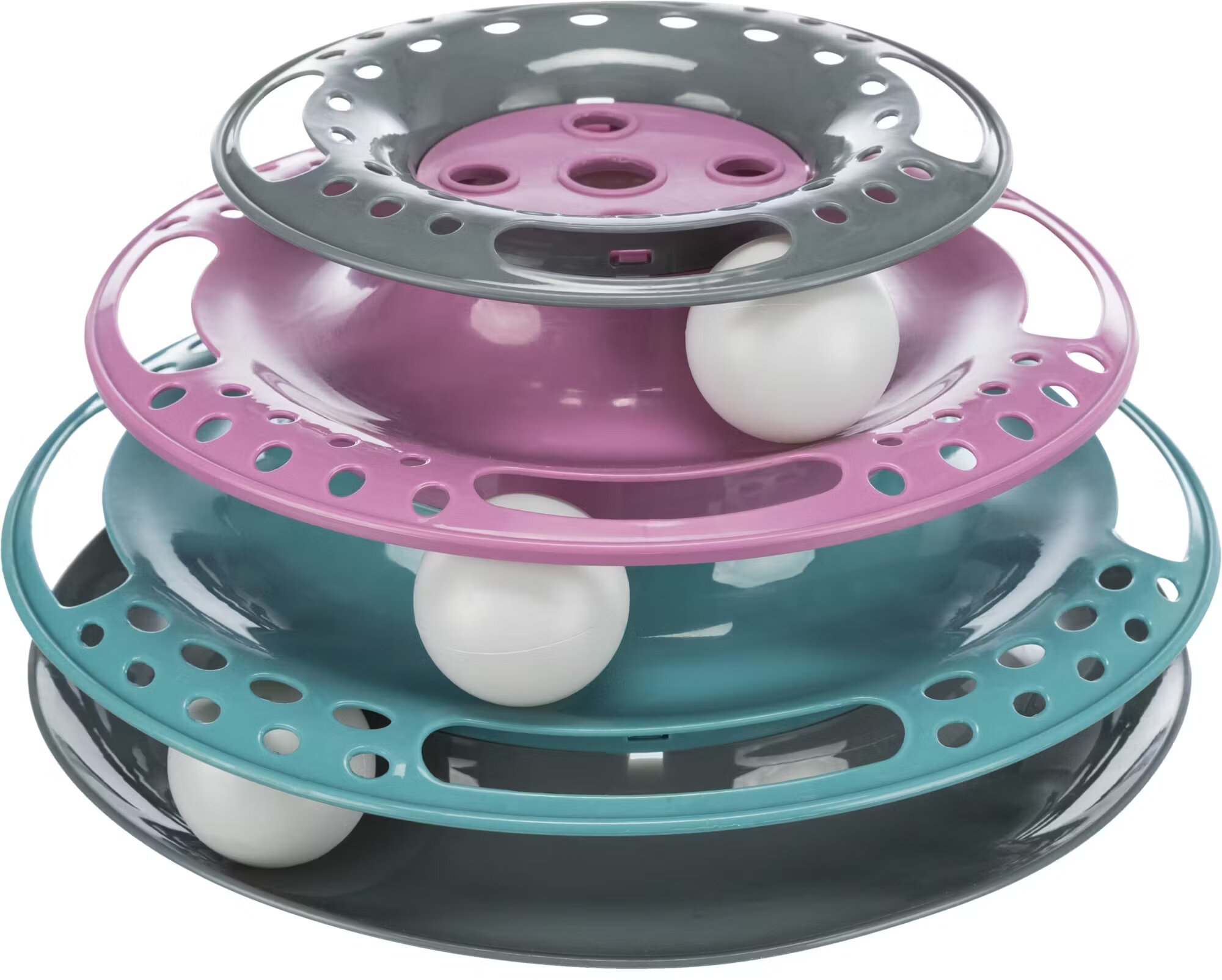 Trixie Jucarie Pisica Circuit cu Turn Plastic 25x13 cm 41345