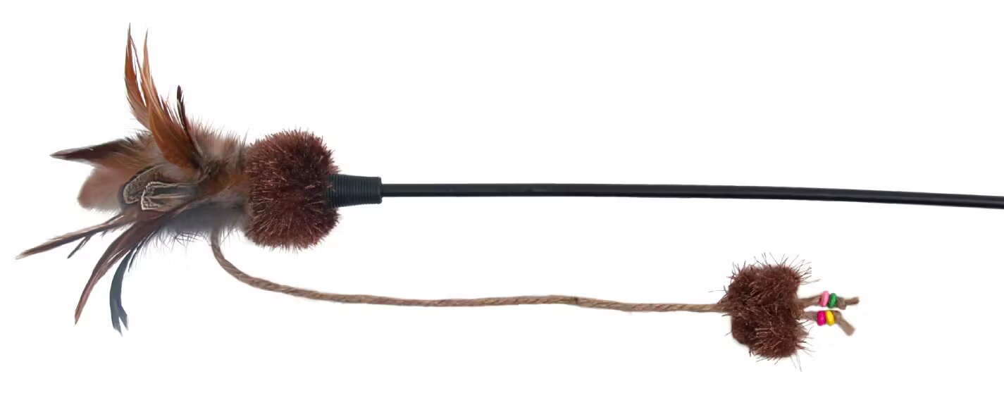 Trixie Jucarie Pisici-Undita cu Minge si Pana 54 cm 45741