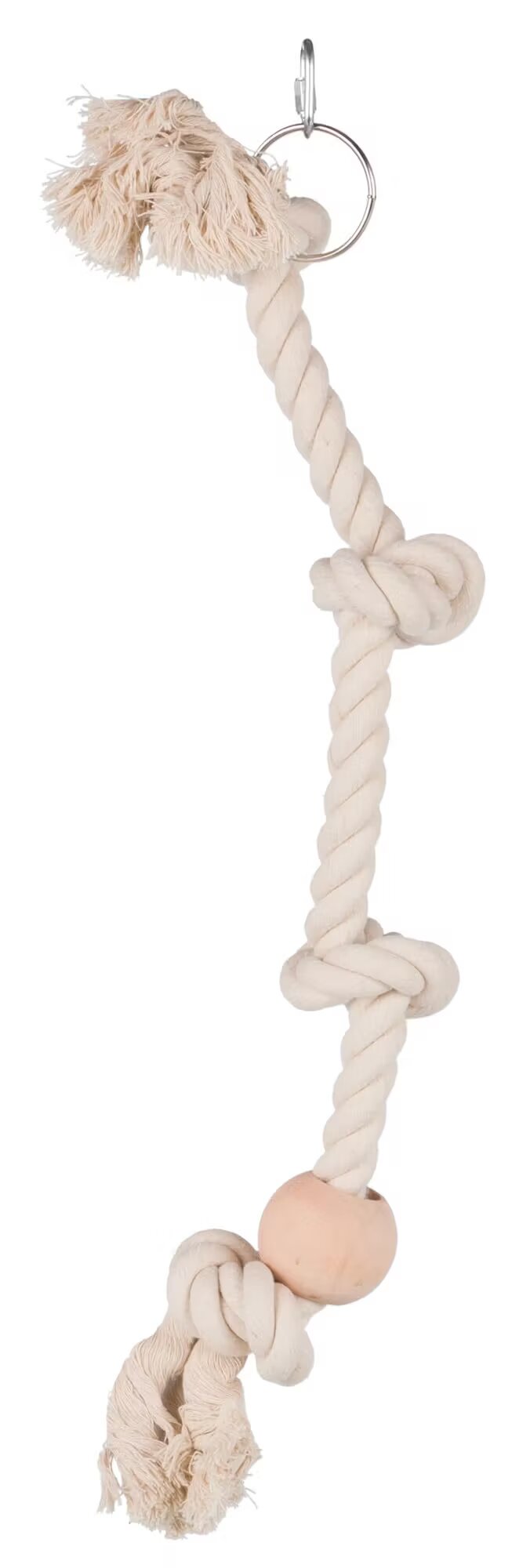 Trixie Jucarie Sfoara Papagal cu Noduri 60 cm/23 mm 5168