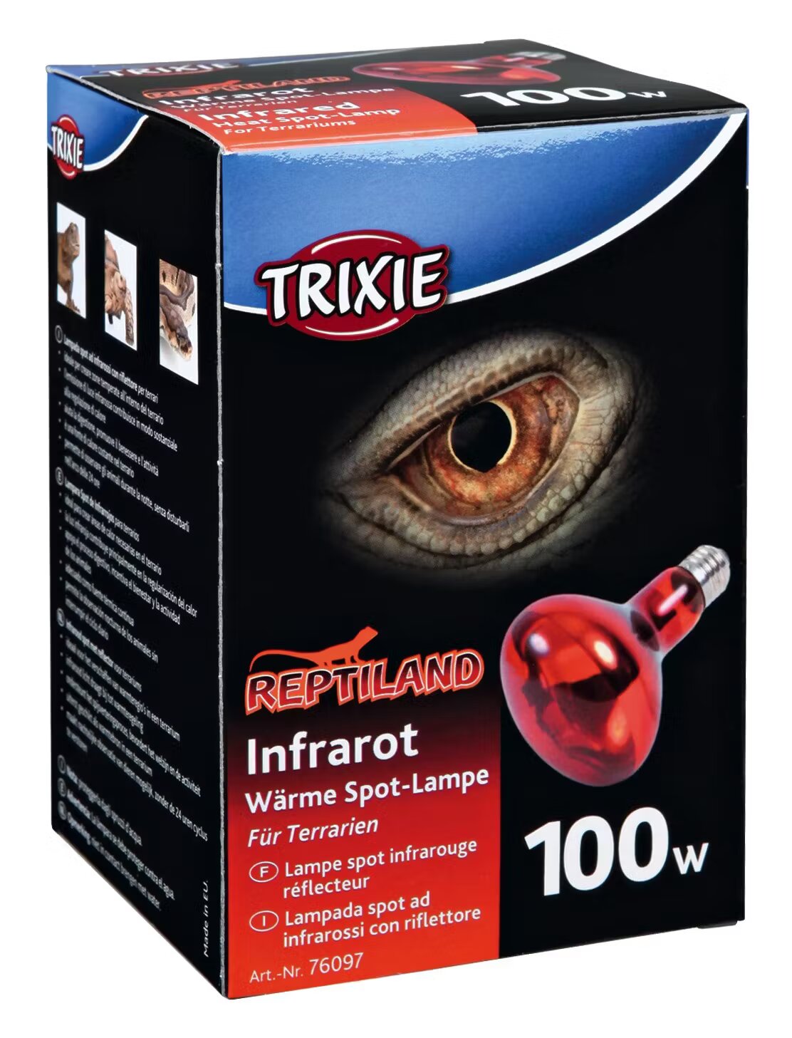 Trixie Lampa Infrarosu pentru Terariu 80x108 mm 100W 76097