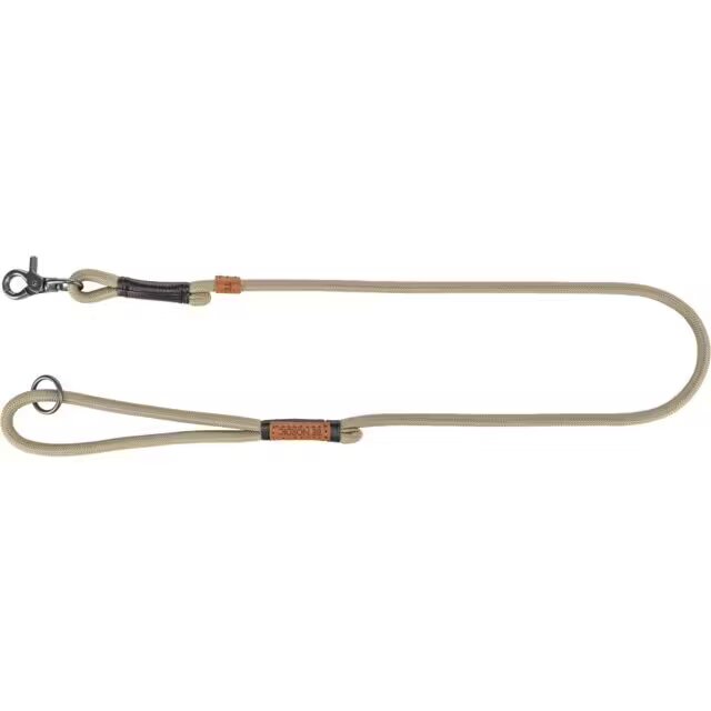 Trixie Lesa Coarda Be Nordic S - M: 1 m/ 8 mm Nisipiu/ Negru