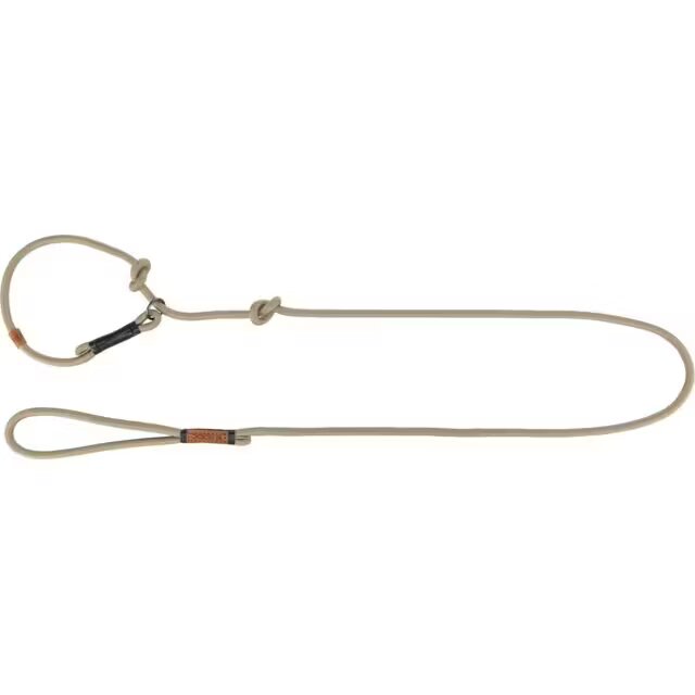 Trixie Lesa si Zgarda Strangulanta Be Nordic S-M: 1.7 m/ 8 mm Nisipiu/ Negru