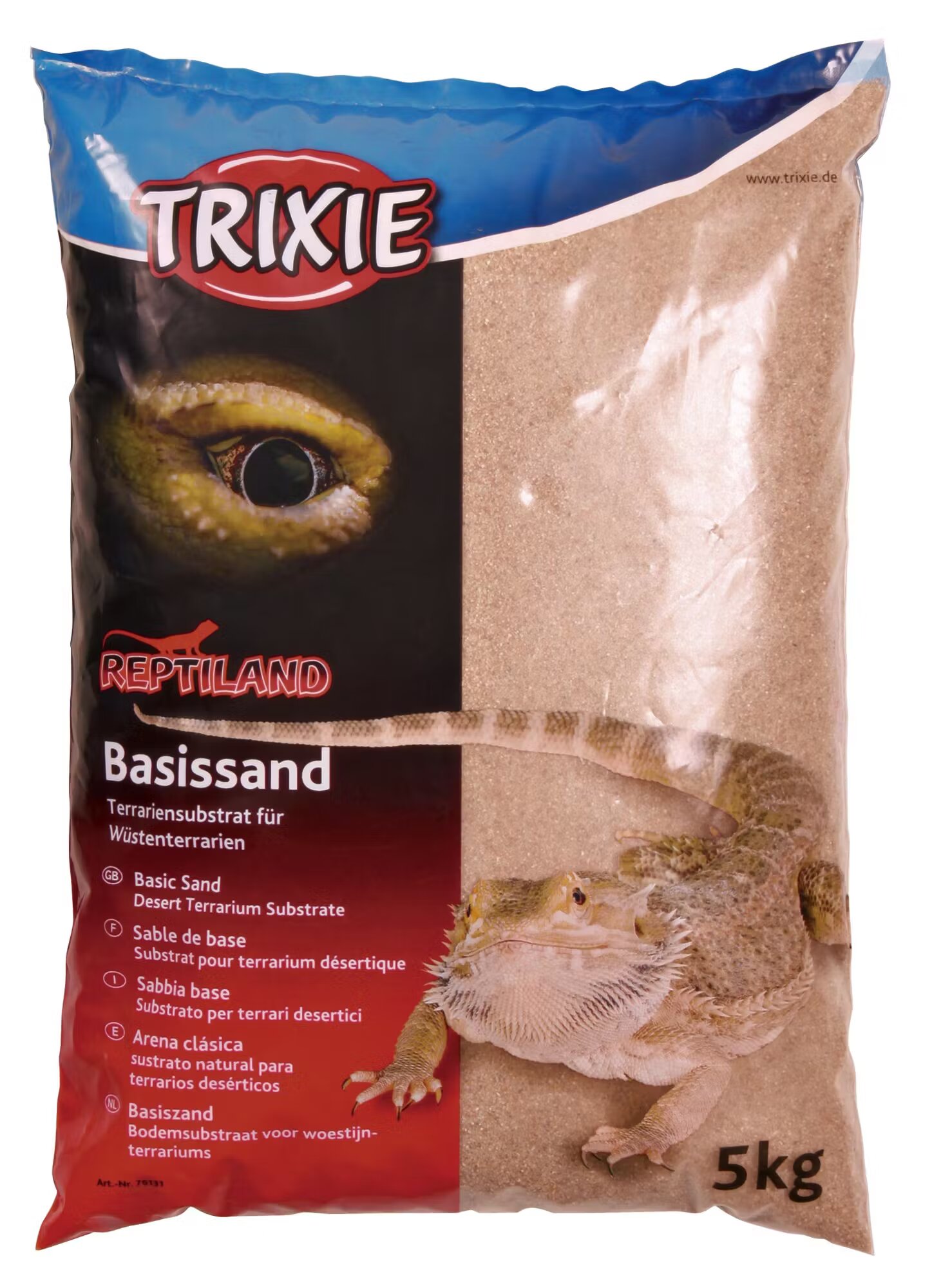 Trixie Nisip de Baza pentru Terarii 5 kg Bej 76131