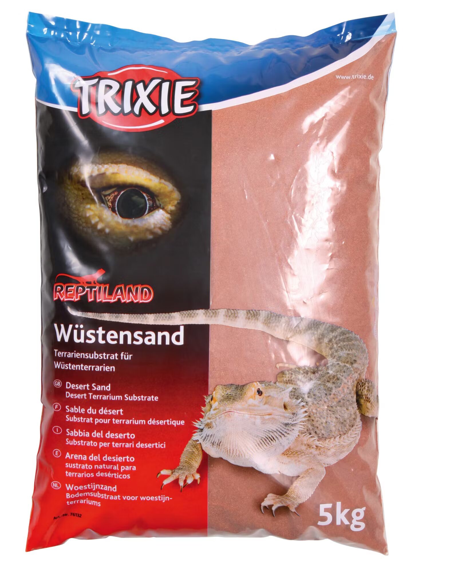 Trixie Nisip de Baza pentru Terarii 5 kg Rosu 76132