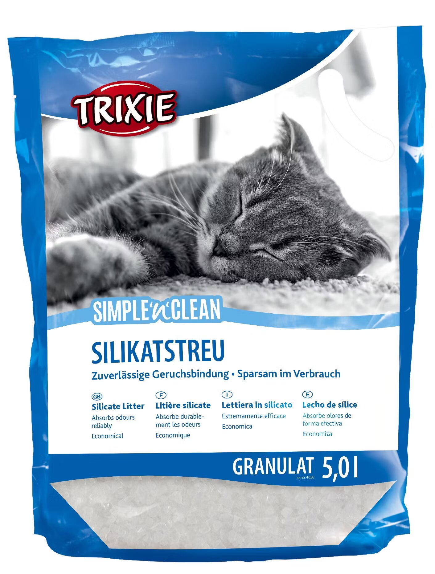 Trixie Nisip Fresh'N'Easy Granule 5 l 4026