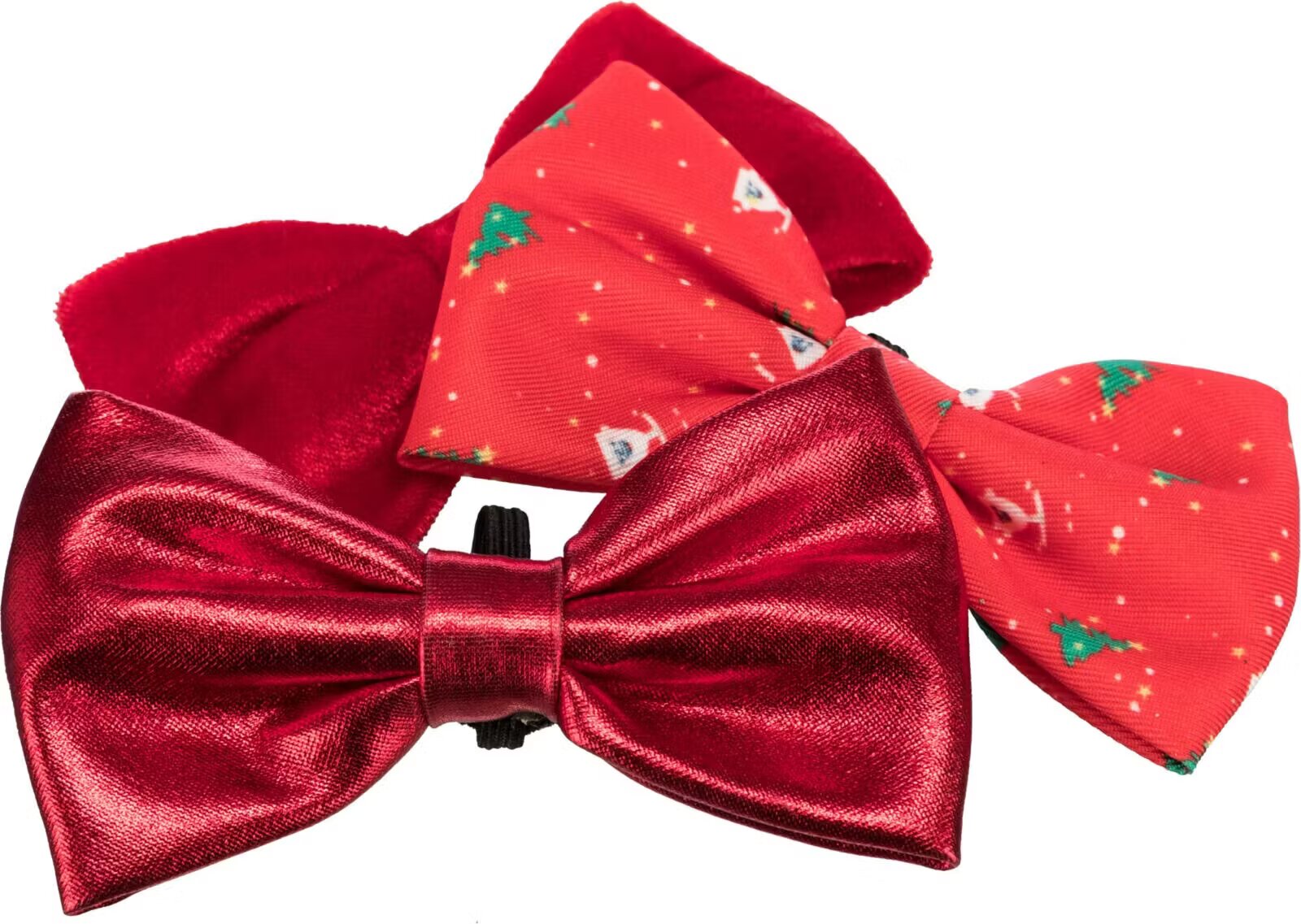 Trixie papion X-Mas rosu 92524 10 cm