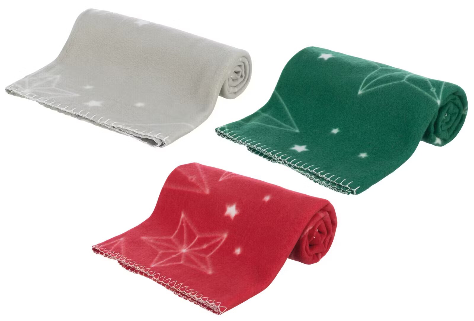 Trixie patura X-Mas rosu/ gri/ verde 924132 150x100 cm