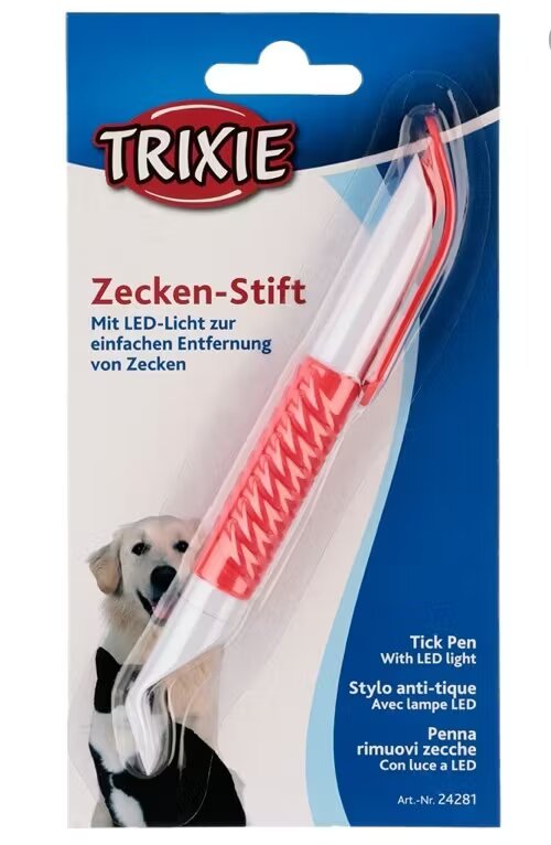 Trixie penseta pentru indepartarea capuselor cu LED 14 cm