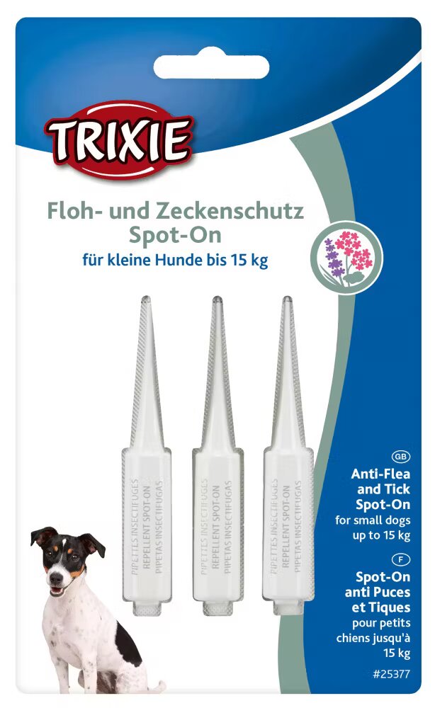 Trixie Picaturi Antiparazitare 15 kg 3x1.5 ml 25377
