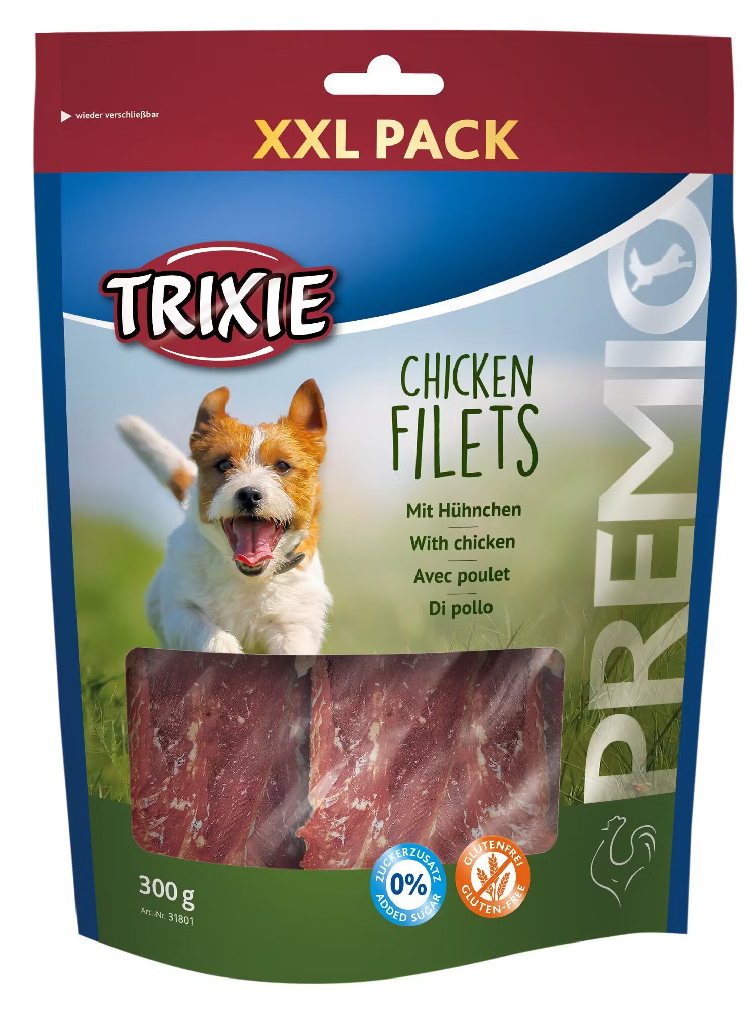 Trixie Premio Fasii cu Pui 300 g 31801